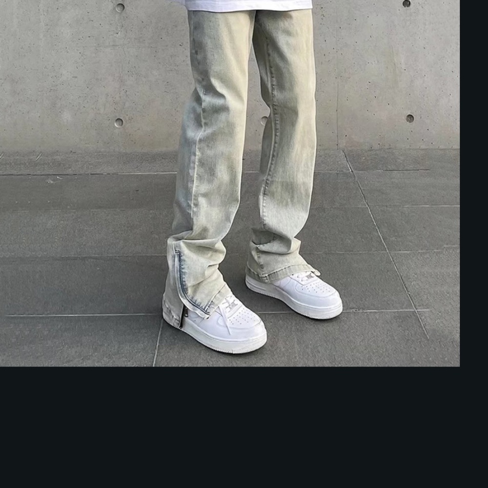 Sopula Men's Cream Jeans